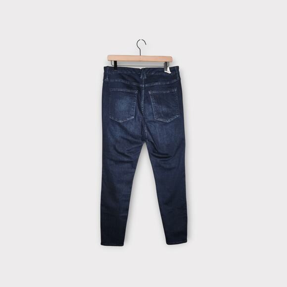 Good American Womens Good Legs Skinny Jeans 28 Dark Wash Stretch Denim - Picture 7 of 8